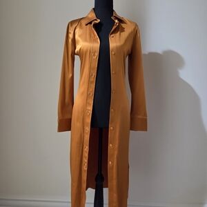 Bottega Veneta Silk Shirt Dress
